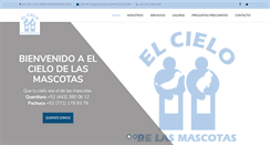 Desktop Screenshot of elcielodelasmascotas.com